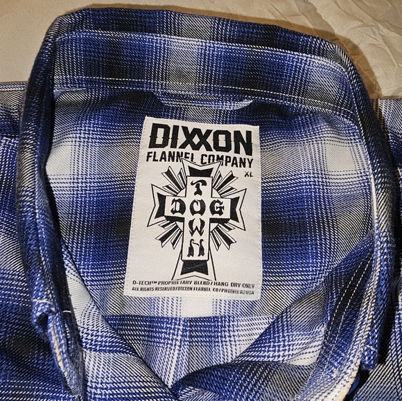 Women's XL Dixxon Flannel "Dogtown" - Picture 1 of 4